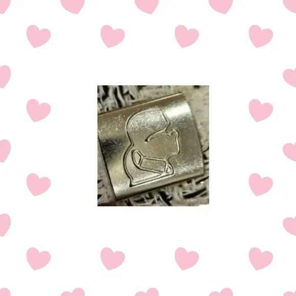 Karl Lagerfeld Paris Adjustable Black and White Tweed Hat NWT - Picture 7 of 7